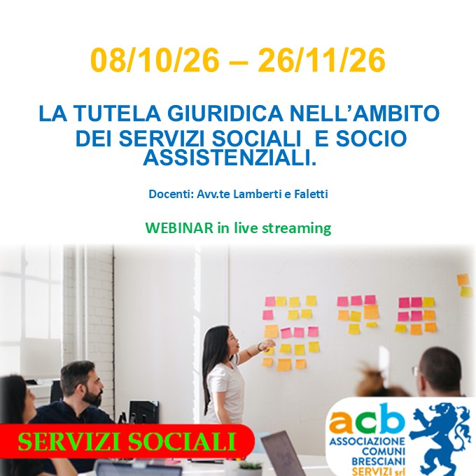 TUTELA NEI SERVIZI SOCIALI